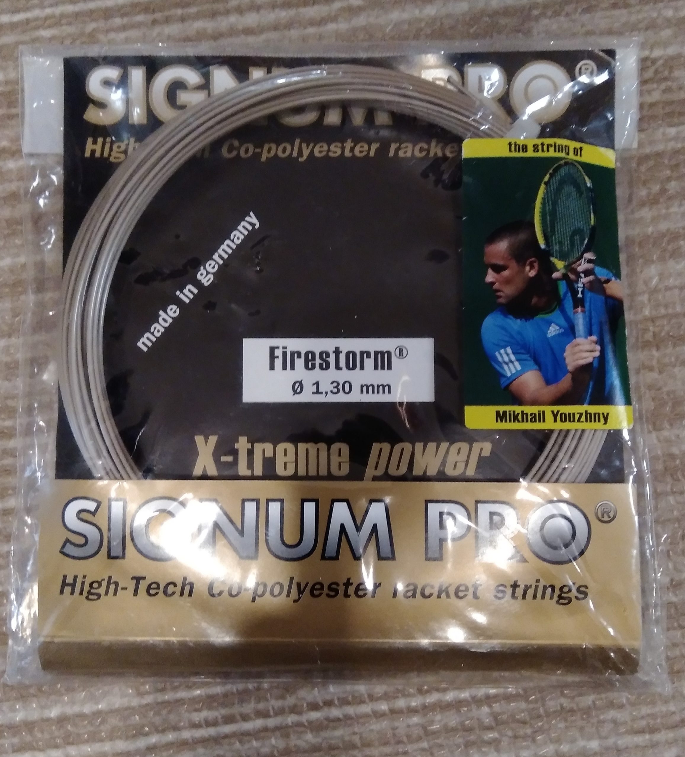 Tennissaite Signum Pro Firestorm 1,25 Set 12,2m 